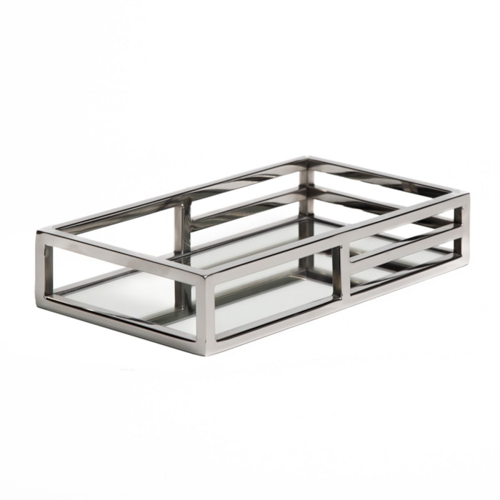 Bandeja de Aço Inox Espelho Fracalanza - 30cm - Madel Home