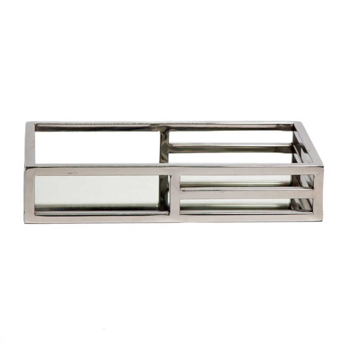 Bandeja de Aço Inox Espelho Fracalanza - 30cm - Madel Home