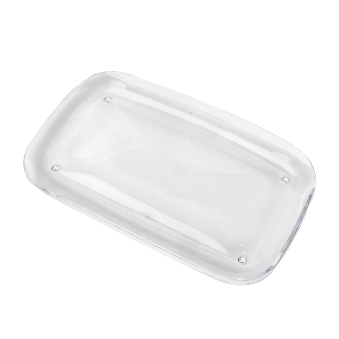 Bandeja de Acrílico Multiuso Droplet Transparente Umbra - 25cm - Madel Home