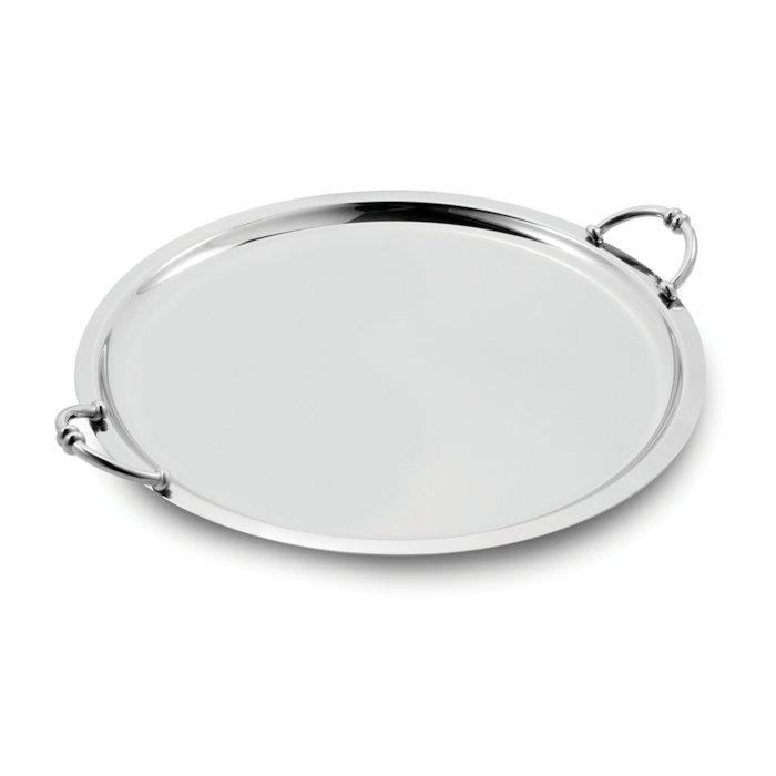 Bandeja Ferrara Redonda Inox Riva - Madel Home