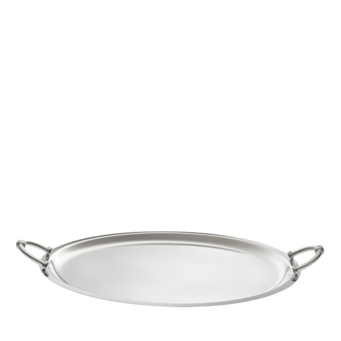 Bandeja Ferrara Redonda Inox Riva - Madel Home