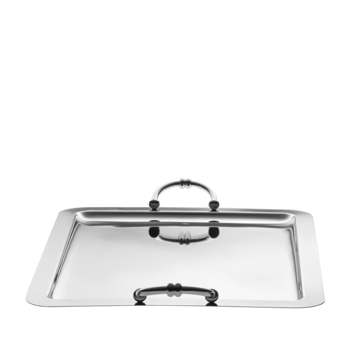 Bandeja Ferrara Retangular Grande Inox Riva - Madel Home
