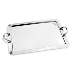 Bandeja Ferrara Retangular Grande Inox Riva