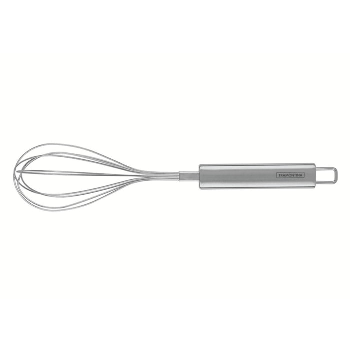 Batedor Manual Fouet em Inox Marffim Prata Tramontina - 30cm - Madel Home