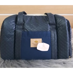 Bolsa de Transporte Pet Basic Tamanho Único Tecido Marinho