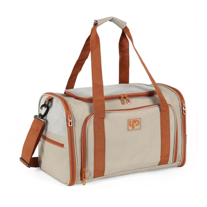 Bolsa de Transporte Pet Bege 6kg - Madel Home