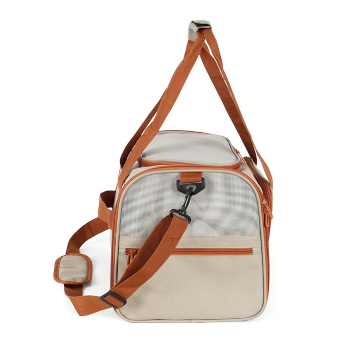 Bolsa de Transporte Pet Bege 6kg - Madel Home