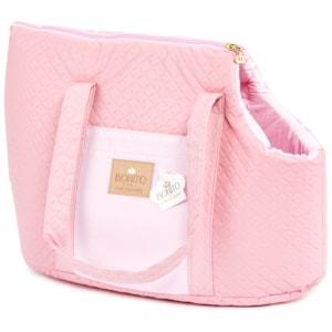 Bolsa Passeio Basic Tamanho Único Tecido Chiclete