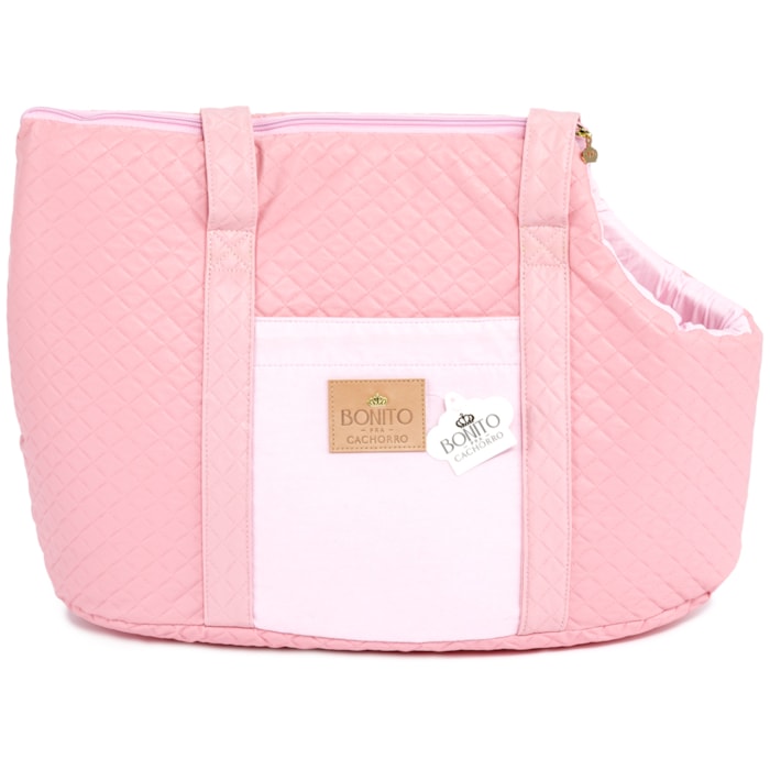 Bolsa Passeio Basic Tamanho Único Tecido Chiclete - Madel Home