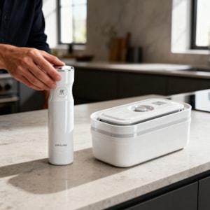 Bomba de Vácuo em ABS USB Branco Zwilling