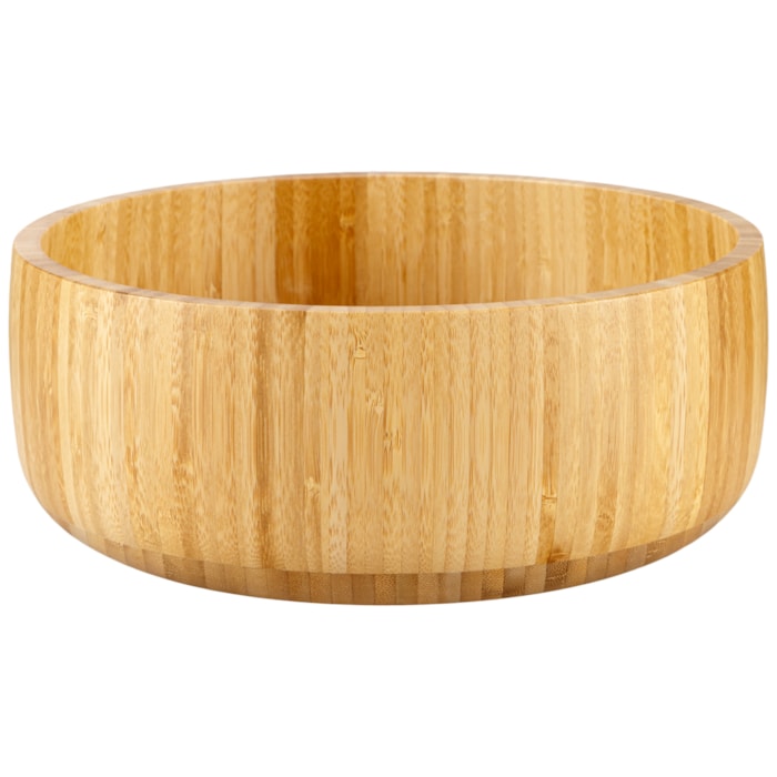 Bowl de Bambu Quadrado Natural - 26cm - Madel Home