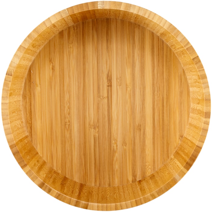 Bowl de Bambu Quadrado Natural - 26cm - Madel Home