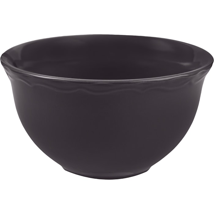 Bowl de Cerâmica Blooming Cinza - 15cm - Madel Home