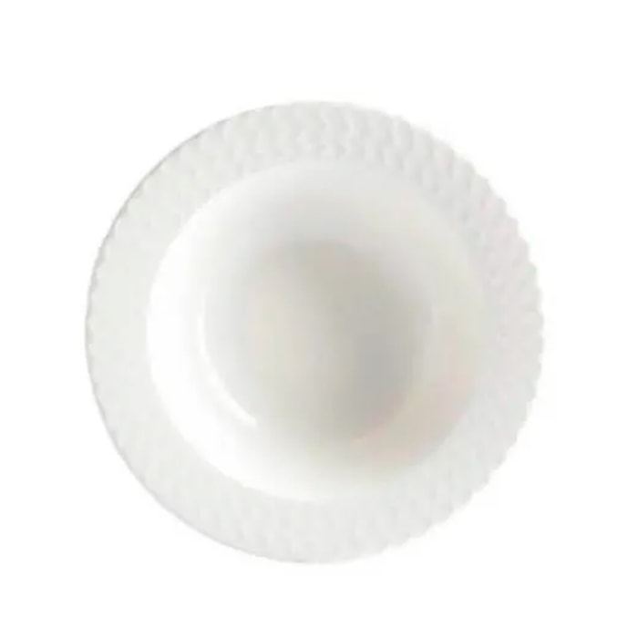 Bowl de Porcelana Cannes Kutahya Branco - 16cm - Madel Home