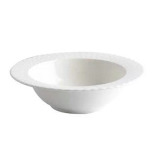 Bowl de Porcelana Cannes Kutahya Branco - 16cm