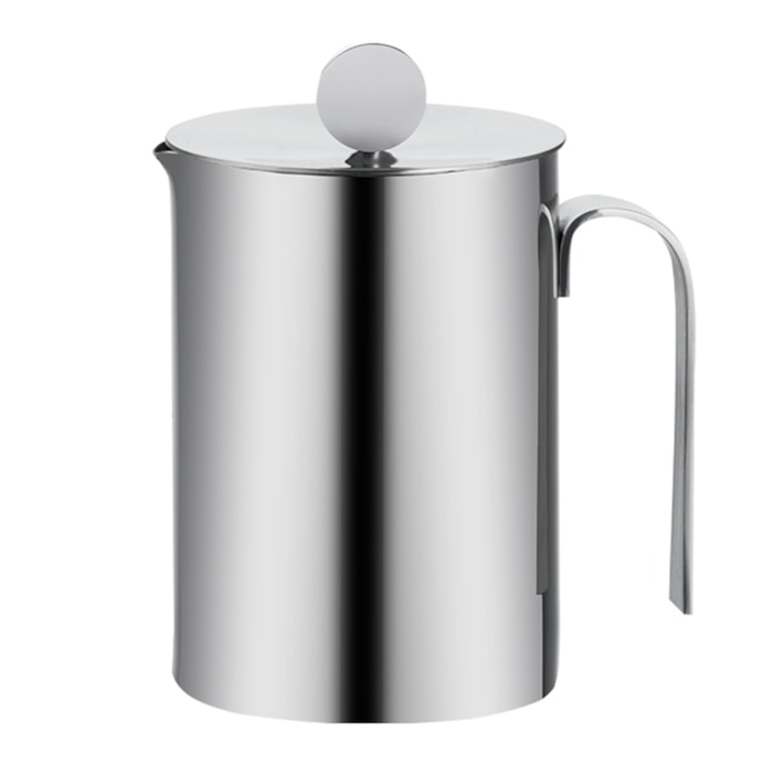 Bule de Café Térmico Duplo Inox Prata Gioia Riva - 600mL - Madel Home
