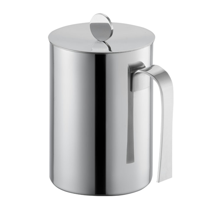 Bule de Café Térmico Duplo Inox Prata Gioia Riva - 600mL - Madel Home