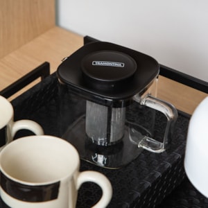 Bule de Chá Vidro e Aço Inox com Infusor Tramontina - 600ml