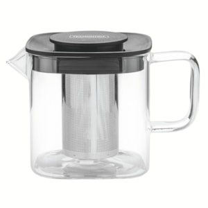 Bule de Chá Vidro e Aço Inox com Infusor Tramontina - 600ml