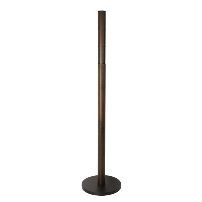 Cabideiro de Chão Flapper Madeira Preto/Nogueira Umbra - Madel Home