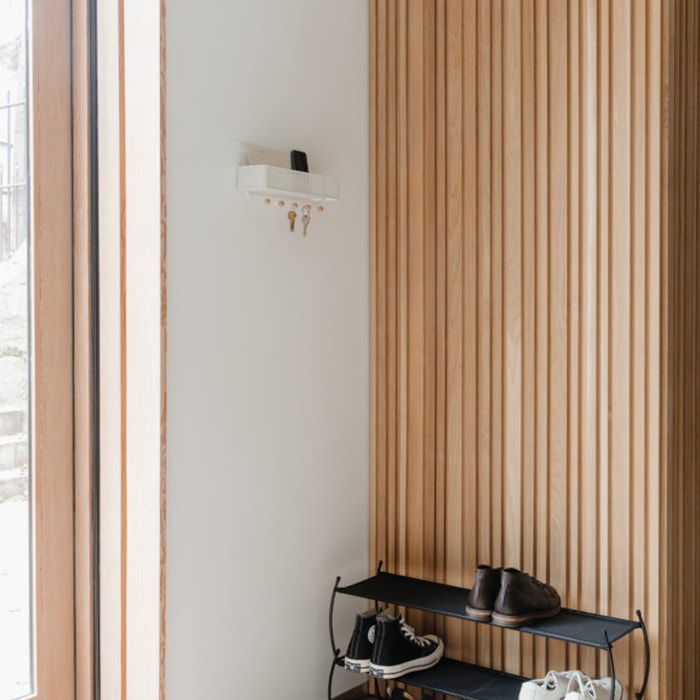 Cabideiro de Parede Ganchos Estique Branco Umbra - Madel Home