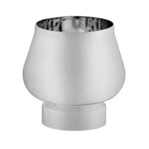 Cachepot Alegria Pequeno em Inox Riva - 11cm