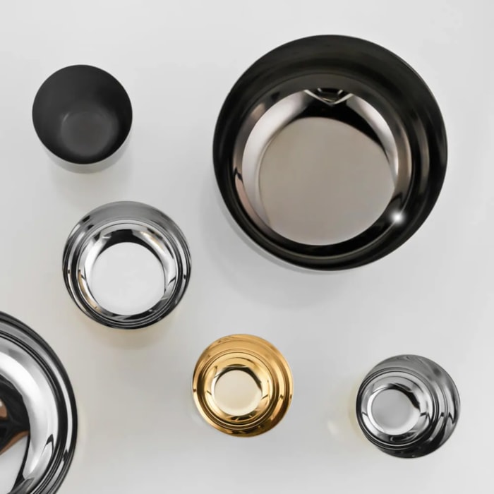 Cachepot Boreal Pequeno Inox Riva - Madel Home