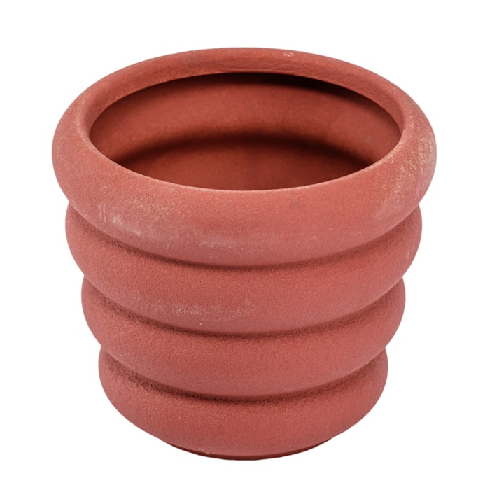 Cachepot Cerâmica Telha - 12cm - Madel Home