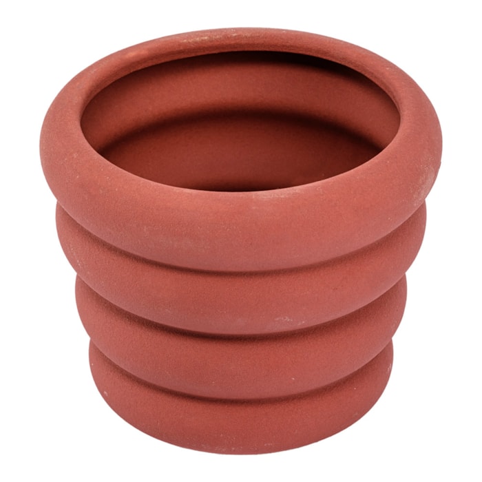 Cachepot Cerâmica Telha - 15cm - Madel Home