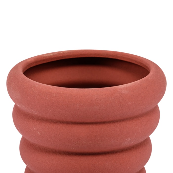 Cachepot Cerâmica Telha - 15cm - Madel Home