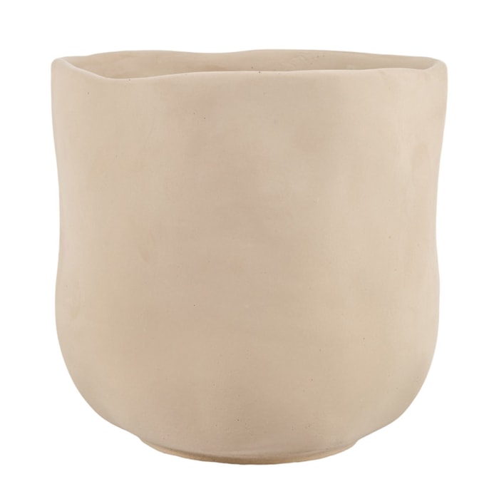 Cachepot Cimento Cinza M - 19cm - Madel Home
