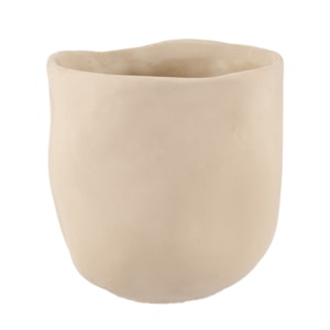 Cachepot Cimento Cinza P - 15cm