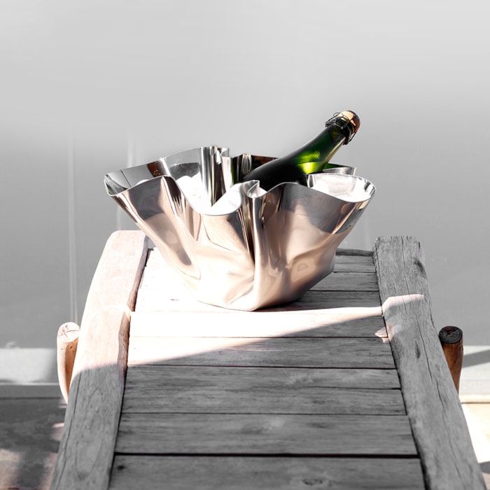 Cachepot Fiori Inox Riva - Madel Home