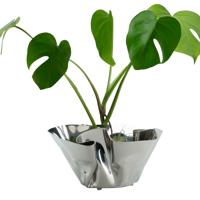 Cachepot Fiori Inox Riva - Madel Home