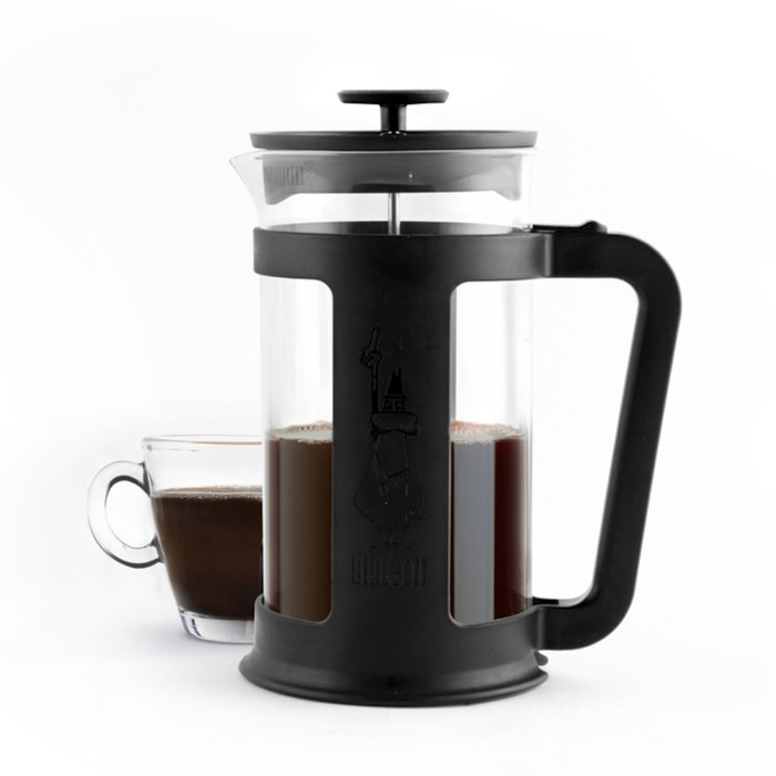 Cafeteira French Press Smart Preta Bialetti - 1L - Madel Home
