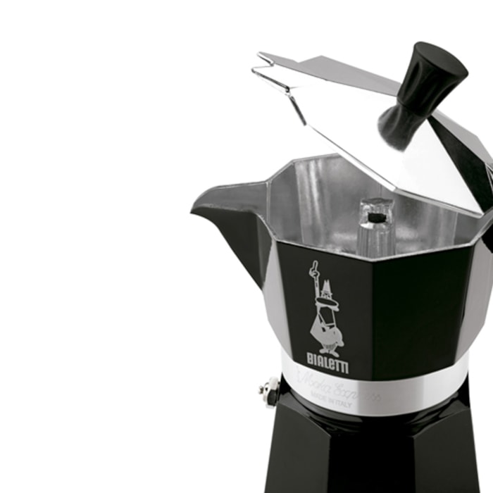 Cafeteira Nuova Moka Express Preta 3 Xícaras Bialetti - 150mL - Madel Home