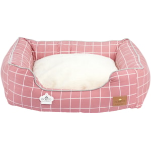 Cama Pet Elegance Essencial em Tamanho G Tecido Rose