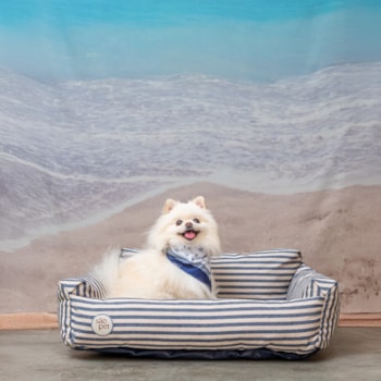 Cama Pet Ilhéus Azul P 66x55cm