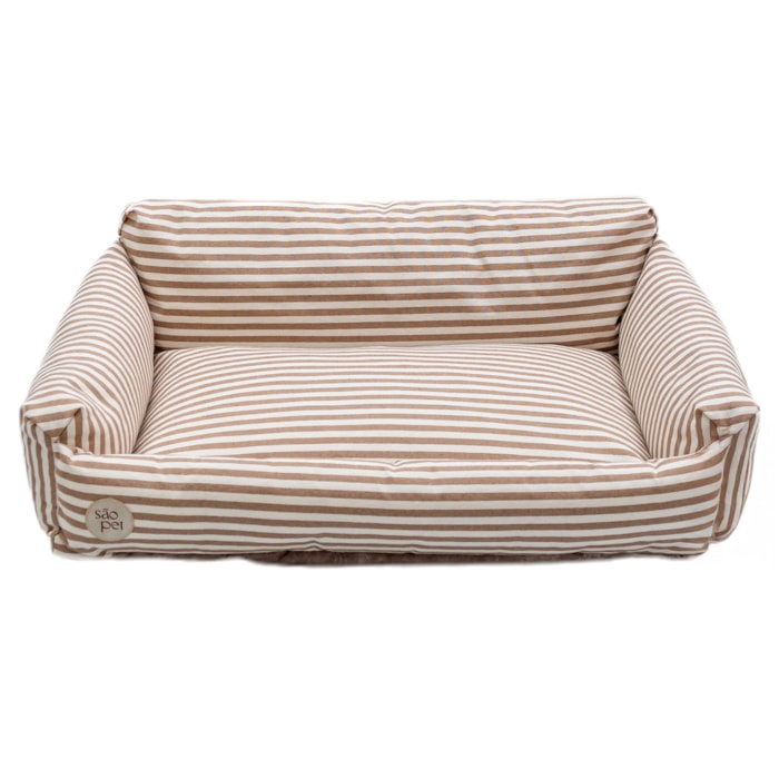 Cama Pet Ilhéus Bege G 95x55cm - Madel Home