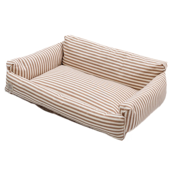 Cama Pet Ilhéus Bege G 95x55cm - Madel Home