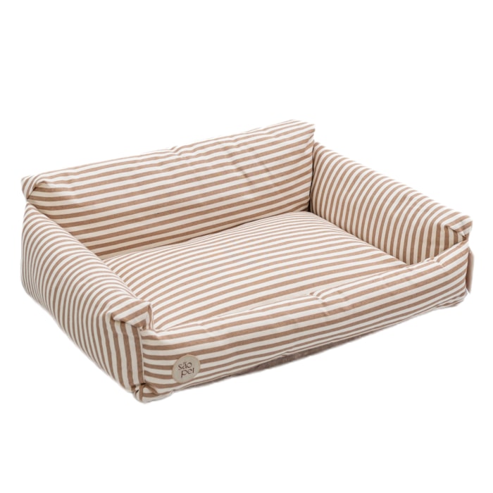Cama Pet Ilhéus Bege G 95x55cm - Madel Home