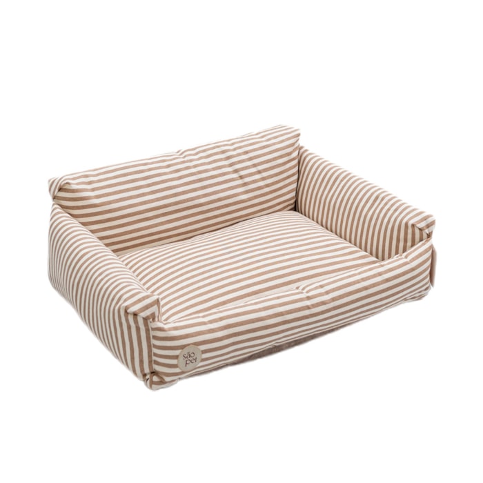 Cama Pet Ilhéus Bege P 66x55cm - Madel Home