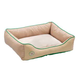 Cama Pet Sport Net Bege e Verde G 72x60cm