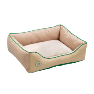 Cama Pet Sport Net Bege e Verde M 67x55cm