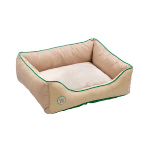 Cama Pet Sport Net Bege e Verde P 55x42cm
