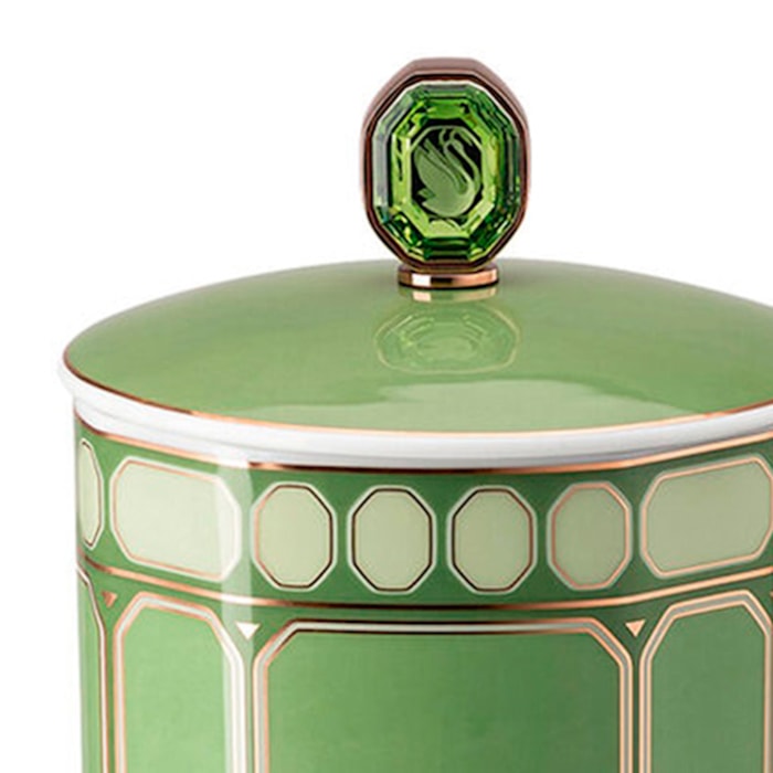 Caneca com Tampa Swarovski Porcelana Rosenthal Verde - Madel Home
