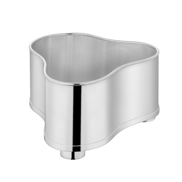 Centro de Mesa Botanique Pequeno Níquel ST James - 23cm - Madel Home