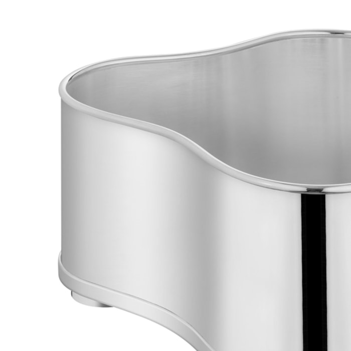Centro de Mesa Botanique Pequeno Níquel ST James - 23cm - Madel Home
