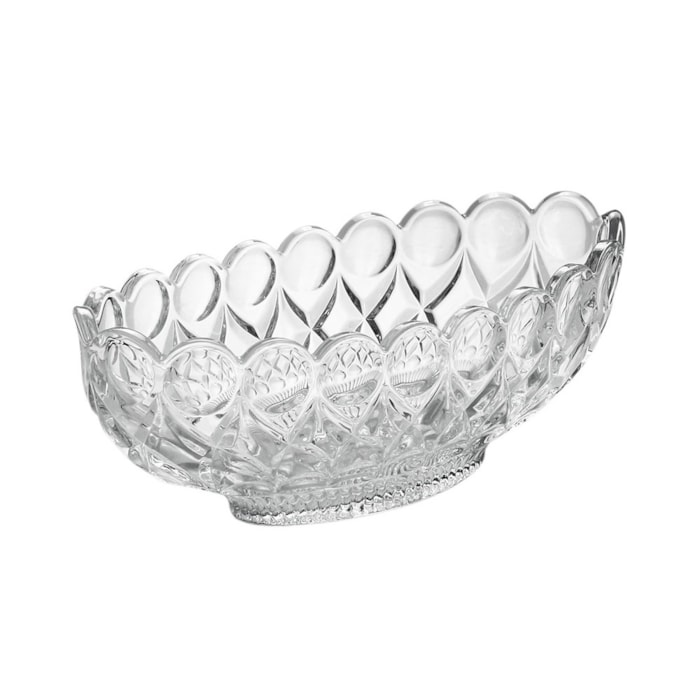 Centro de Mesa de Cristal Angel Wolff - 29cm - Madel Home