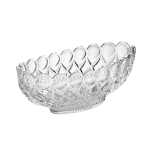 Centro de Mesa de Cristal Angel Wolff - 29cm